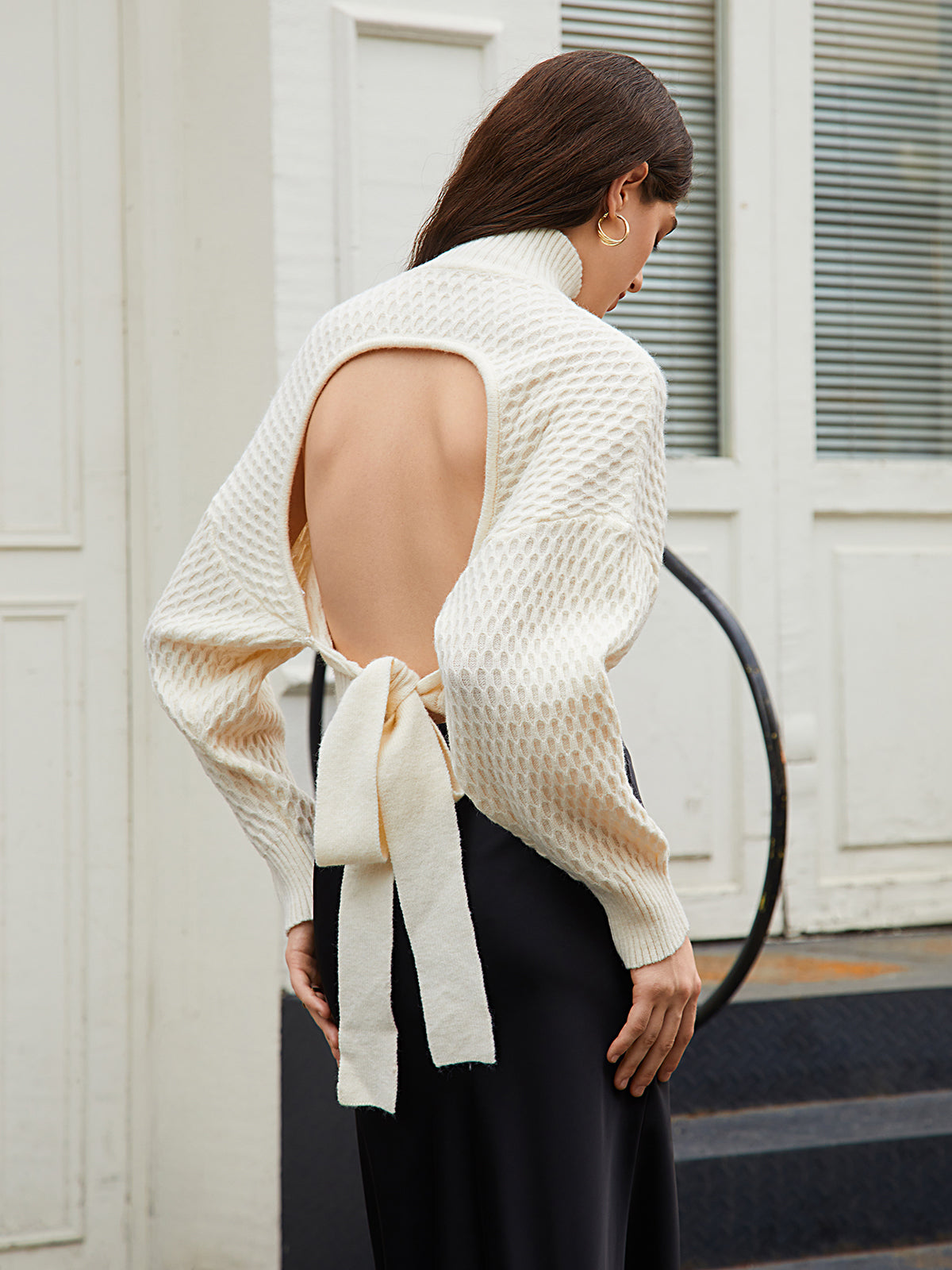 Bella Back-Tie Knit