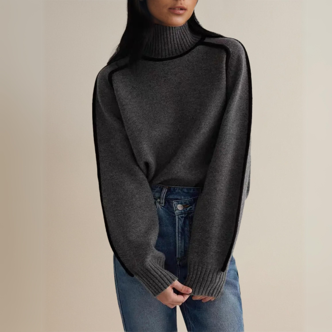 Lina Luxe Rollkragenpullover